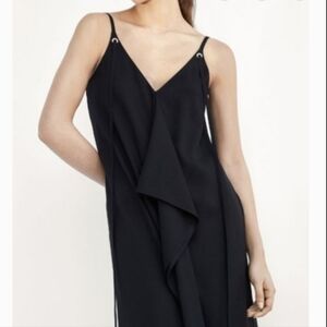 Massimo Dutti Elegant Black Women's Dress
